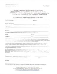 Medical record release 